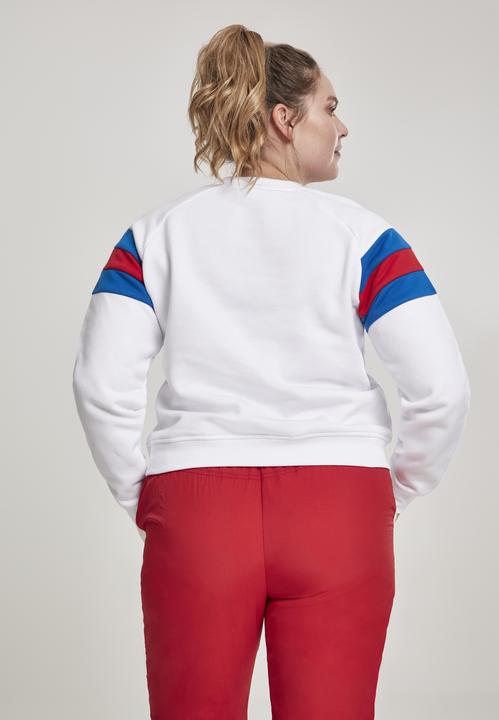Immagine prodotto Urban Classics Girocollo con maniche a strisce da donna (XL)