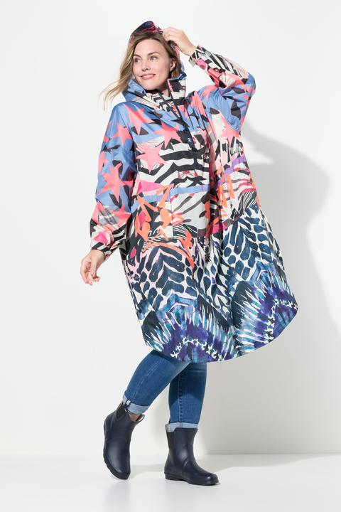 Produktbild Laurasøn Funktions-Regencape, Unisex, Print, Kapuze (One Size)