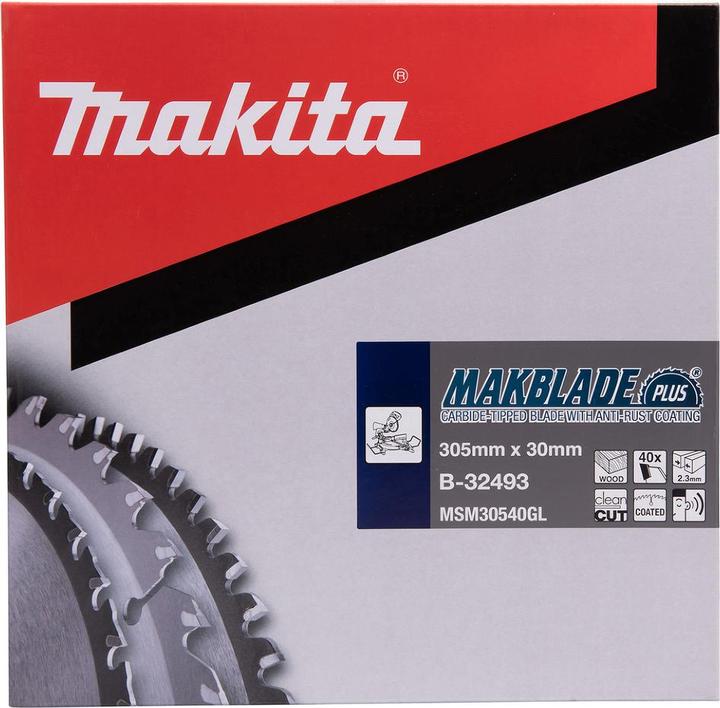 Image du produit Makita MAKBLADE+ lame de scie 305x30x40Z