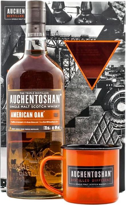 Actual product image Auchentoshan American Oak SET with mug (Scotch whisky, 1 x 70 cl)