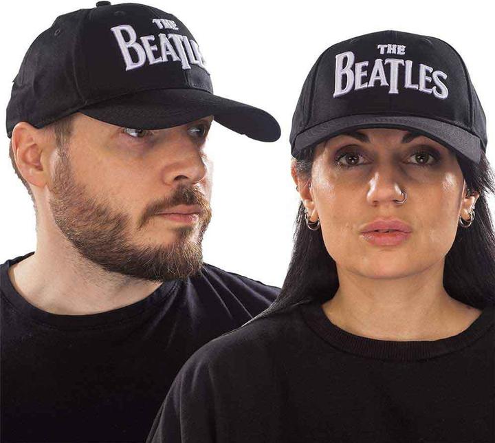 The Beatles Beatles White Drop T Logo BL B