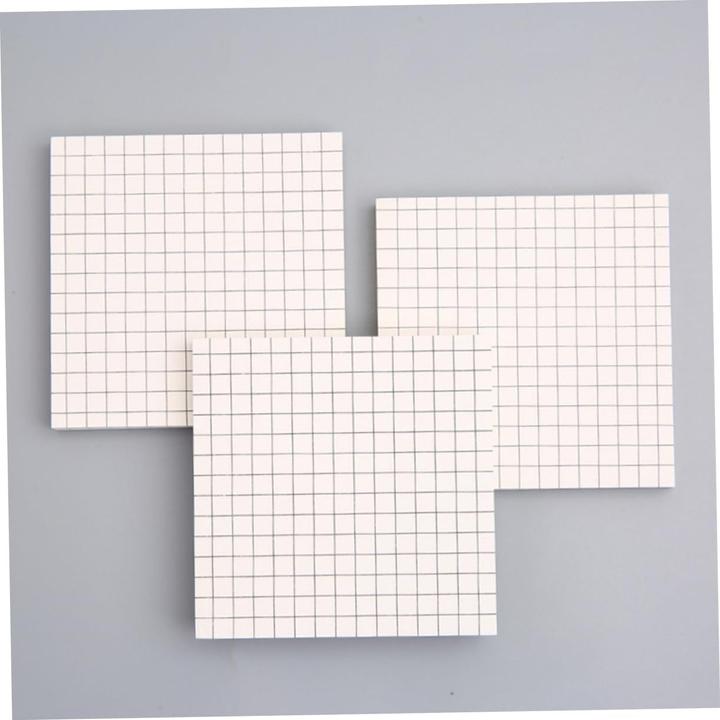Actual product image JTI Sticky notes - White with grooved pattern - 80 pieces (73 x 73 mm)
