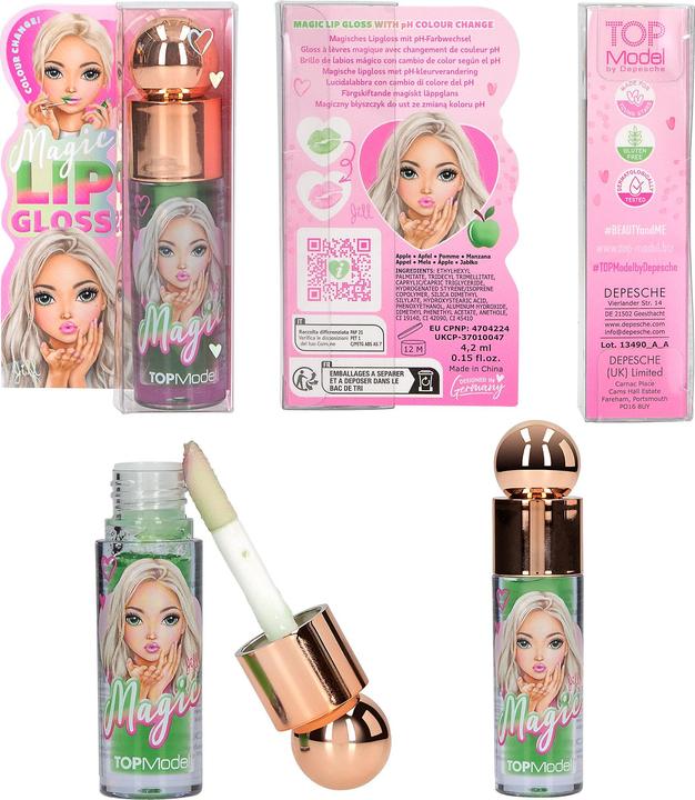 Actual product image Top Model Topmodel - Magic Lip Gloss BEAUTY and ME - Blue, Green