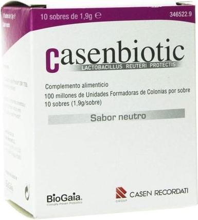 Produktbild Casen Recordati Casenbiotic 10 Sachets - Treats Antibiotic-Induced Diarrhea - For Children and Adults (Körperlotion)