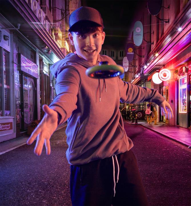 Actual product image Silverlit Bumper Spin