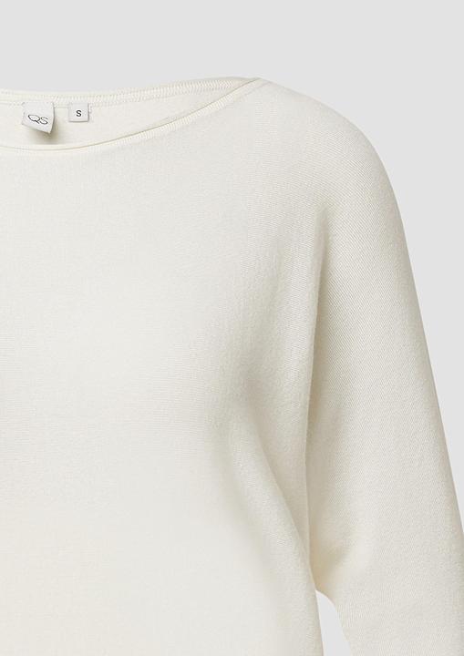 Produktbild S.Oliver Strickpullover Strickpullover mit Fledermausärmeln (XS)