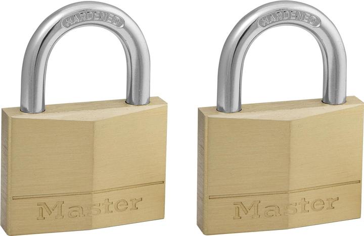 Actual product image Master Lock Padlock. Brass 2 parts 150EURT