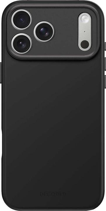 Productafbeelding Decoded Silicone Backcover Apple iPhone 17 Pro Max Phantom Black (Apple iPhone 17 Pro Max)