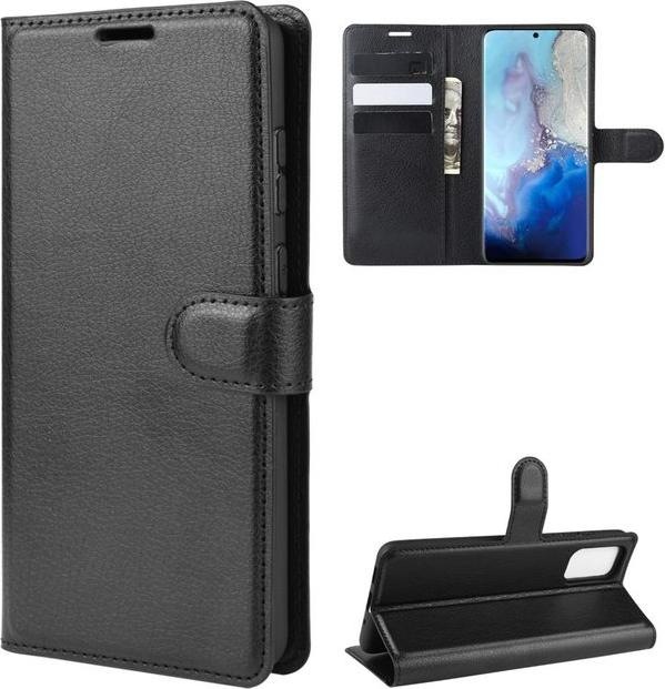 Produktbild MU Classic Litchi Leder Bookcover Series (Samsung Galaxy S20+)