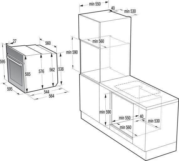 Image du produit Gorenje Four BPSA6747DGWI