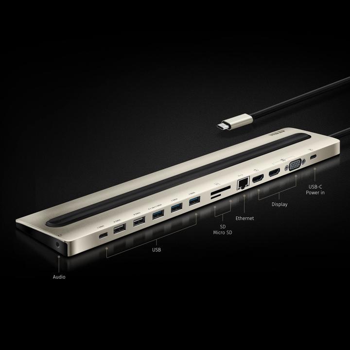 Actual product image Aten UH3237 Docking Station (USB-C, 8 ports)