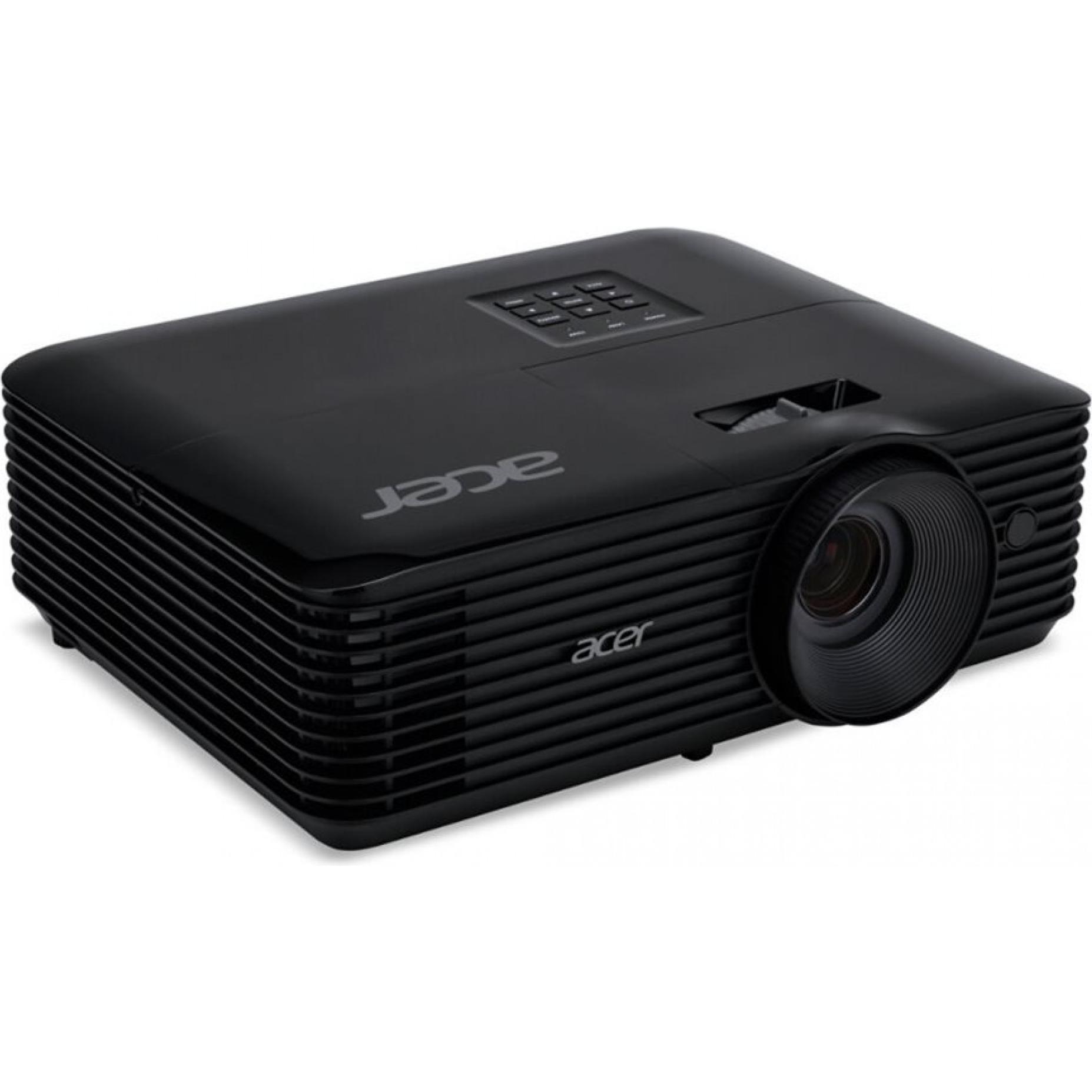 Acer X139 (WXGA, 5000 lm, 1.54 - 1.72:1), Beamer, Schwarz
