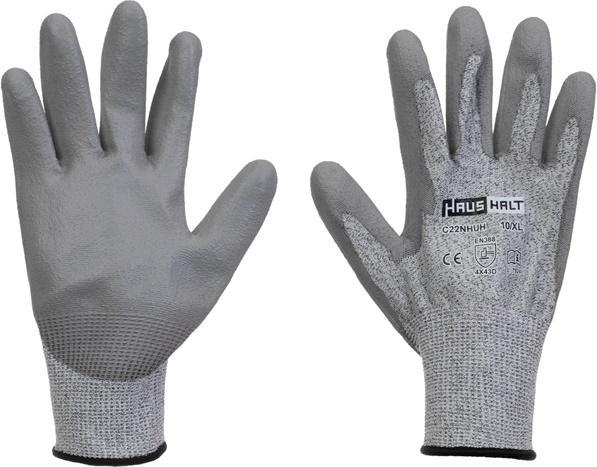 Haushalt Guanti Hppe Dipped Pu C22nhuh Taglia 10 (10)