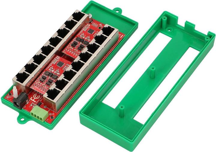 Produktbild Extralink ACTIVE POE INJECTOR 8 PORT GIGABIT 802.3AT/AF MODE A - - 8-Port Gigabit Ethernet (802.3af (PoE), 802.3at (PoE+))