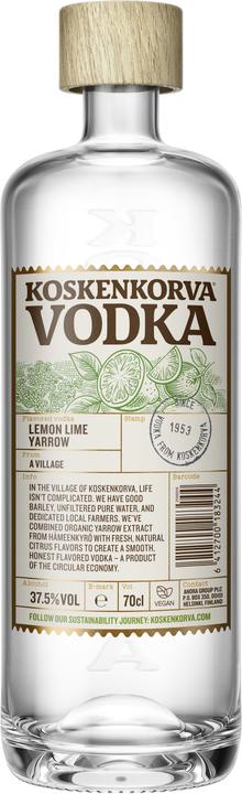 Produktbild Koskenkorva Distillery Lemon Lime Yarrow Vodka