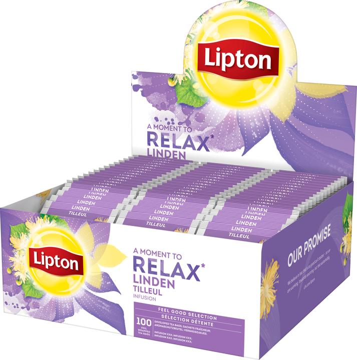 Lipton Teebeutel Feel Good Selection Lindenblüte 100 Stück (160 g)