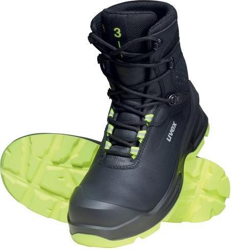 Produktbild Uvex 3 Stiefel S3 68752 schwarz, gelb Weite 11 Grösse 47 (S3, 47)
