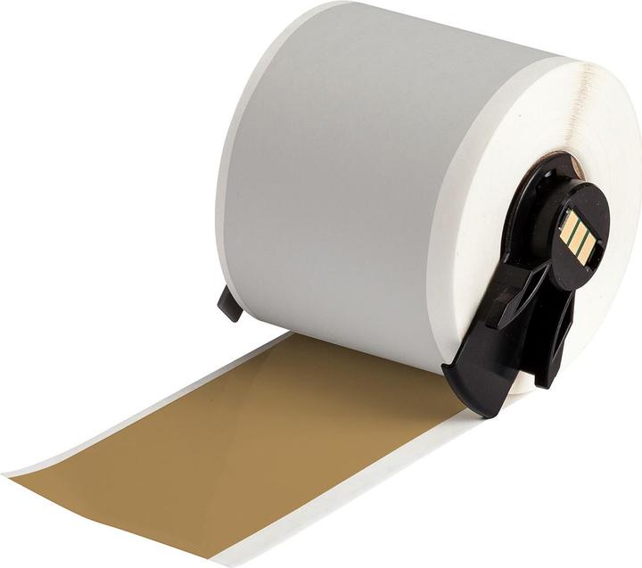 Image du produit Brady M6C-2000-595-GD, ruban vinyle haute performance, or, brillant, 50,80 mm x 15,24 m, permanent, fin (5.08 cm)