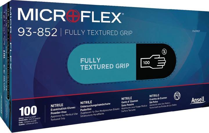 Actual product image Ansell Disposable nitrile gloves MicroFlex 93-852 (S)