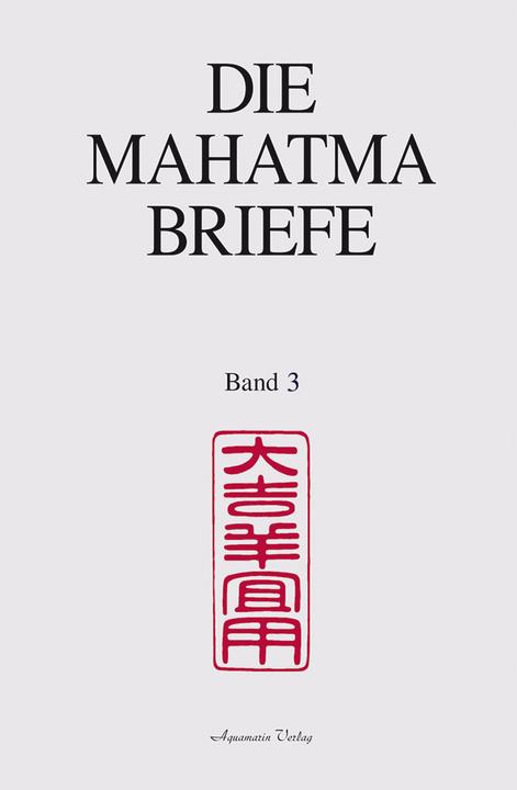 Produktbild Die Mahatma-Briefe 3 (Deutsch, Norbert Lauppert, 1994)