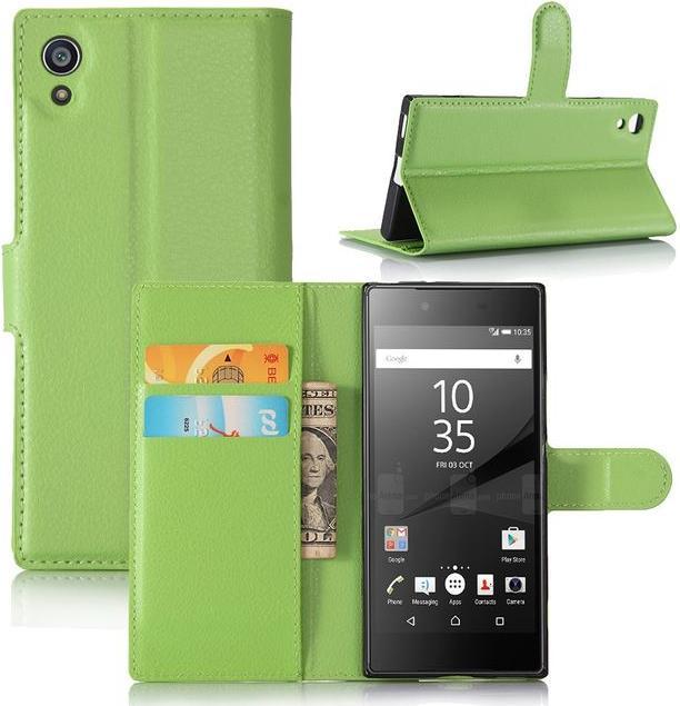 Image du produit MU Classic Série de couvertures de livres en cuir Litchi (Sony Xperia XA1)