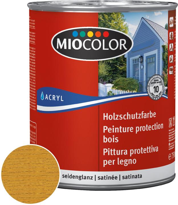 Miocolor Acryl Vernice trasparente per legno (Rovere, 0.75 l)