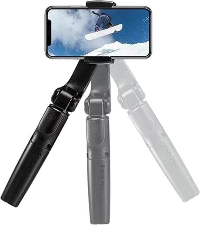 Actual product image Spigen S610W gimbal wireless Selfie Stick black