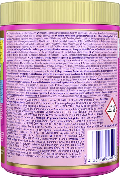 Produktbild Vanish Oxi Advance (Waschpulver)