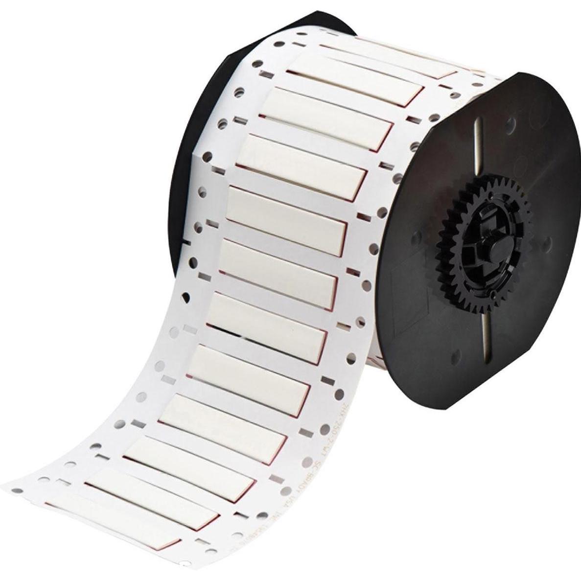 Brady, Etiketten, B33D-250-2-7642, Heatex PermaSleeve, Polyolefin, Weiss, matt, 50.80 x 11.15 mm, für Durchmess