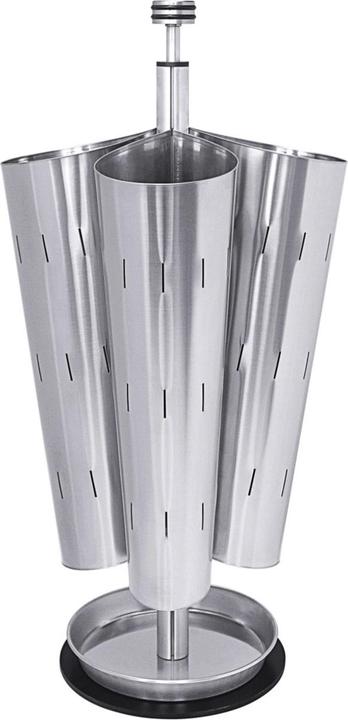 Contacto Portaombrelli in acciaio inox per 4 ombrelli