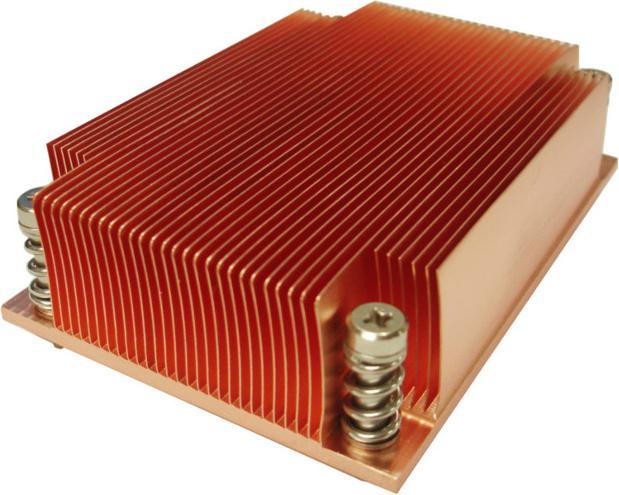 Actual product image JJ Computer JOUJYE Intel CPU Cooler 1U R12 LGA2011 Copper Heatsink