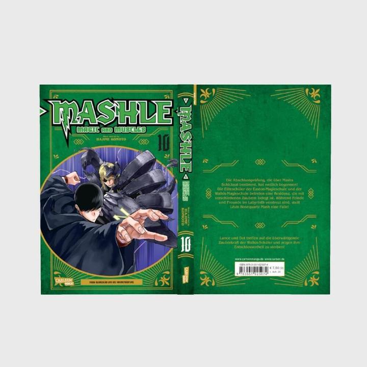 Actual product image Mashle: Magic and Muscles 10 (German, Hajime Komoto, 2024)