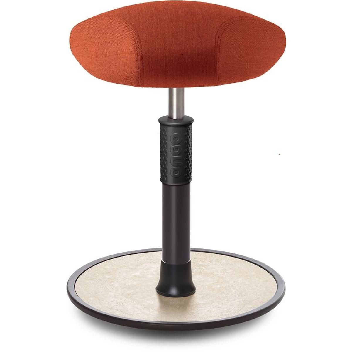 Ongo, Hocker + Pouf, Sitz- Stehhocker Free Regular Triangel kvadrat Remix Orange schwarz /creme