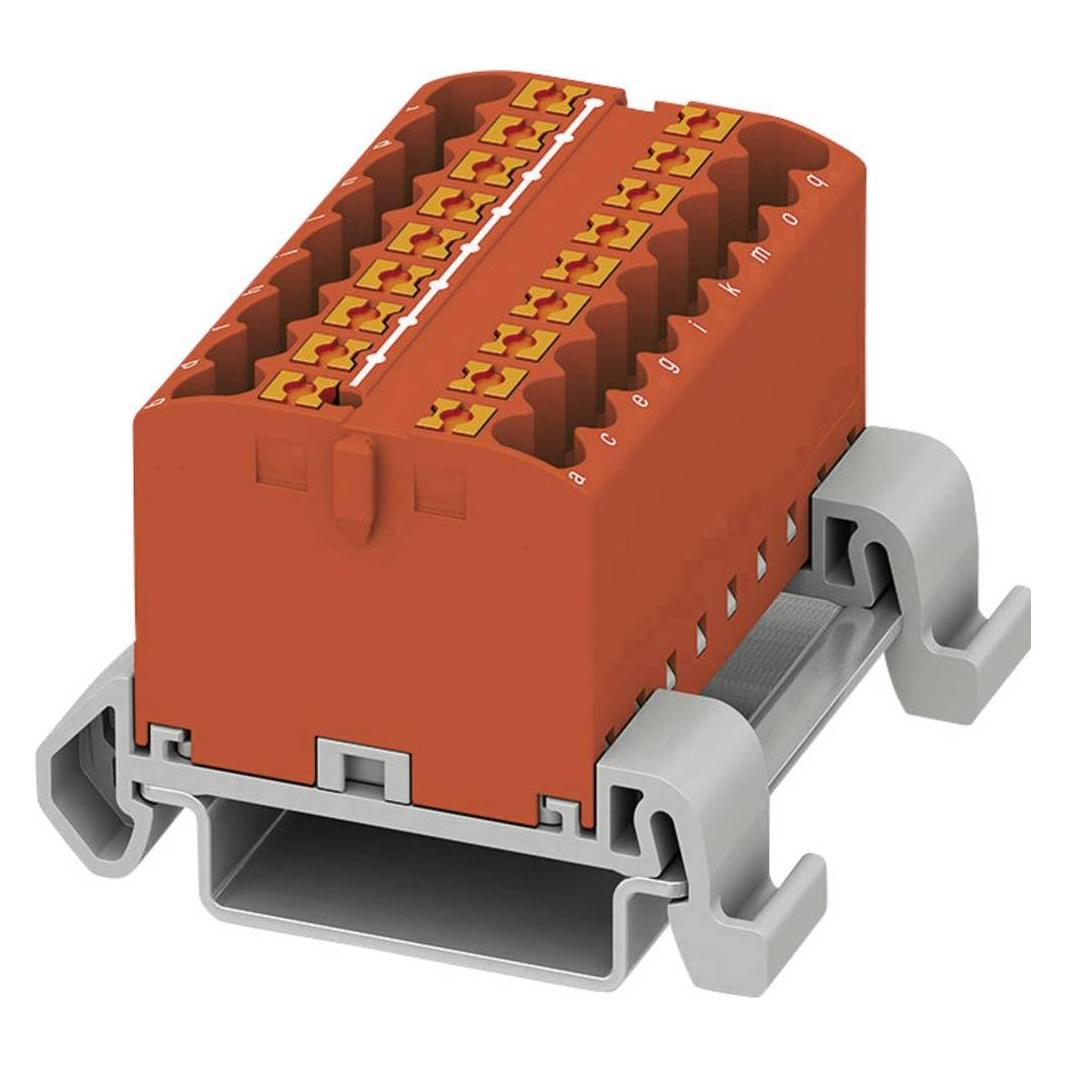Phoenix Contact Rosso Blocco Di Distribuzione, Cavo + Spina Elettrica,
