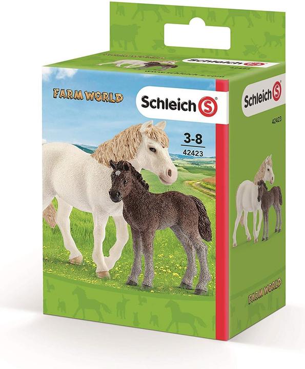 Produktbild Schleich Pony und Fohlen
