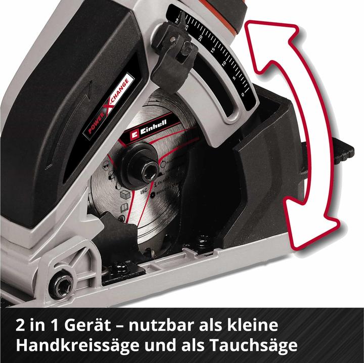 Actual product image Einhell TE-CS 18/89 Li Solo