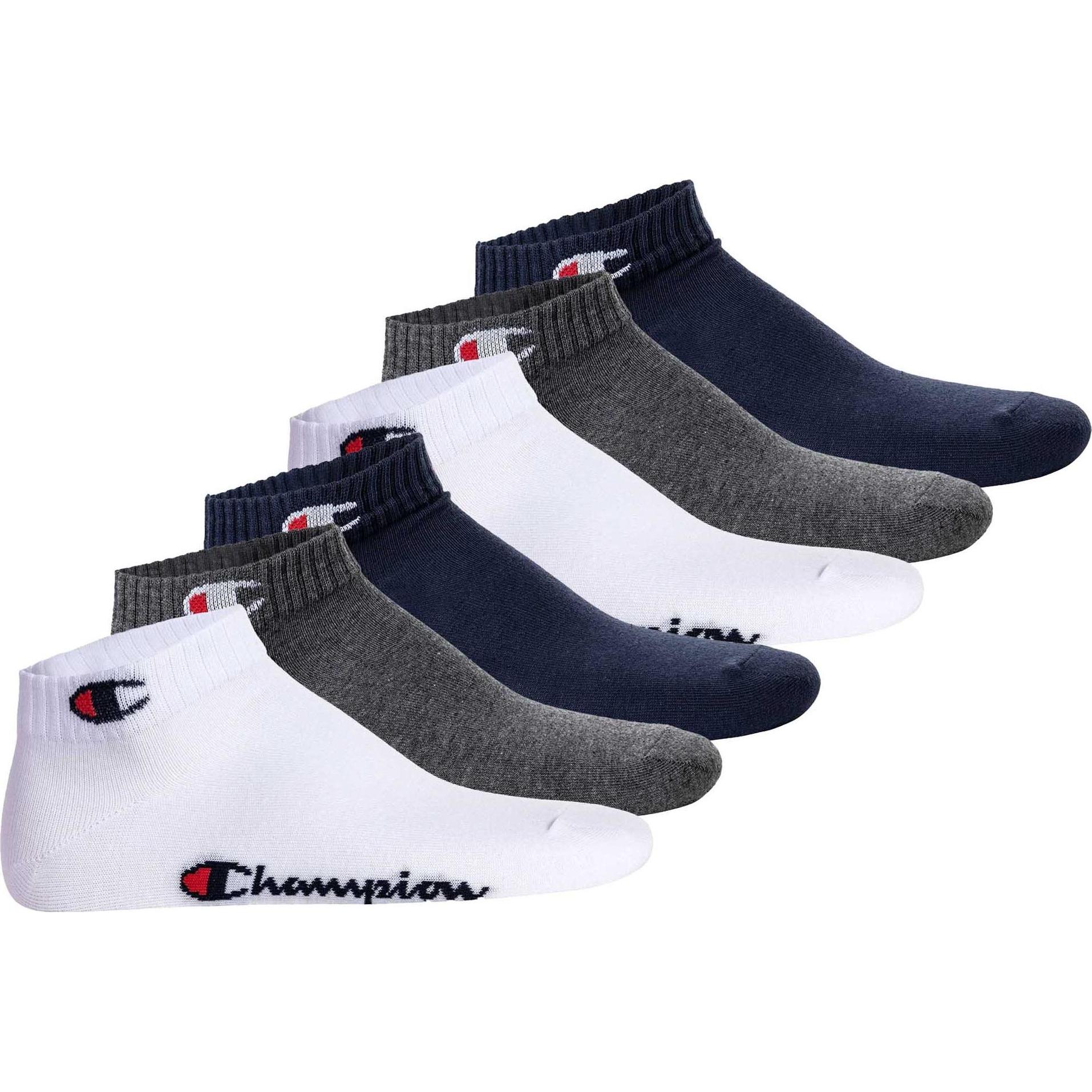 Champion, Herren, Socken, Core Socks Quarter, Mehrfarbig, (6er Pack, 35 - 38)
