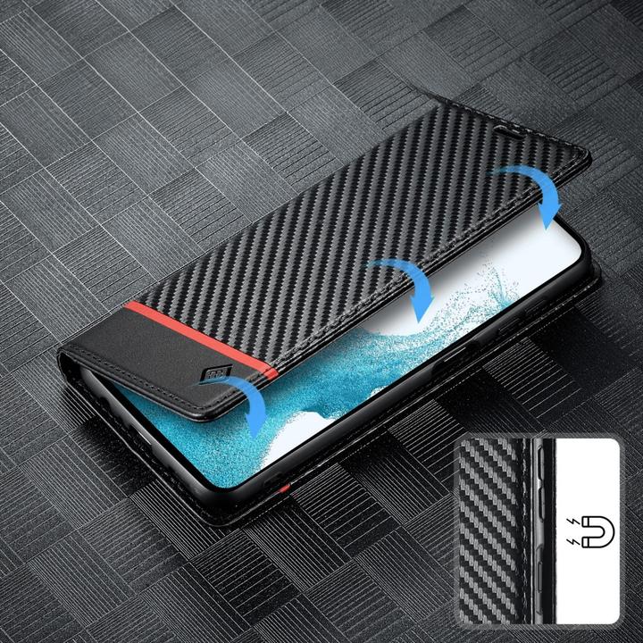 Actual product image LC.Imeeke Galaxy S25 - Hülle Carbon Fiber (Samsung Galaxy S25)