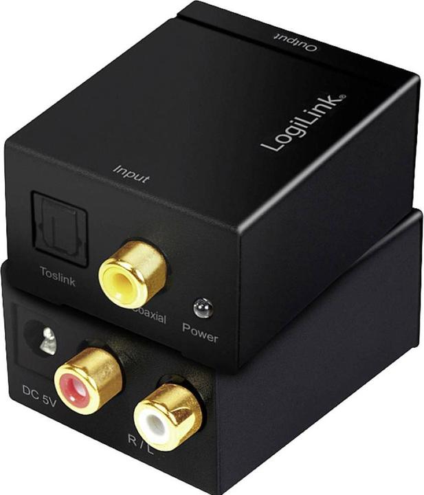 Immagine prodotto LogiLink Convertitore audio (Digitale -> Analogico)