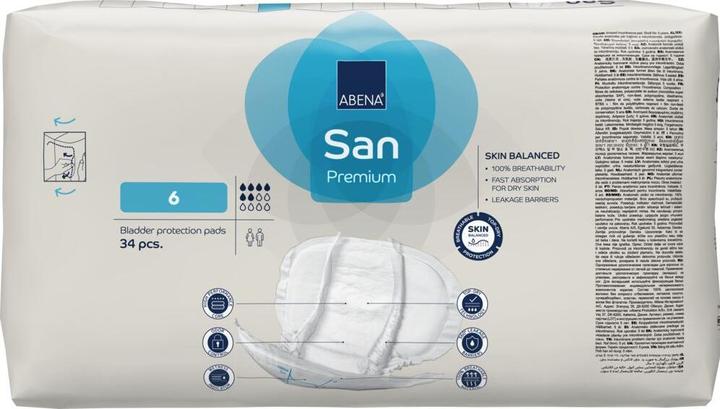 Produktbild Abena Premium 6 hellblau (34 x, 6)
