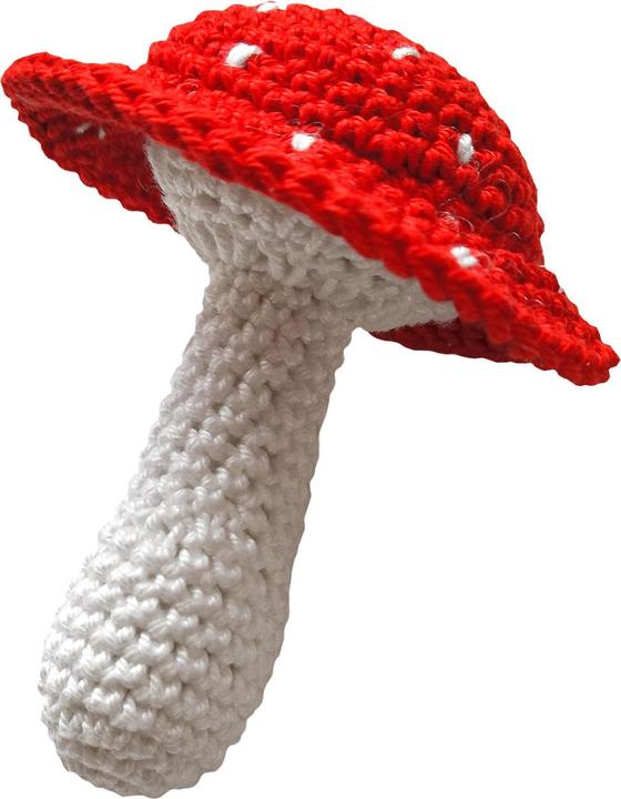 Natura Punto Häckel-pilz, weiss-rot