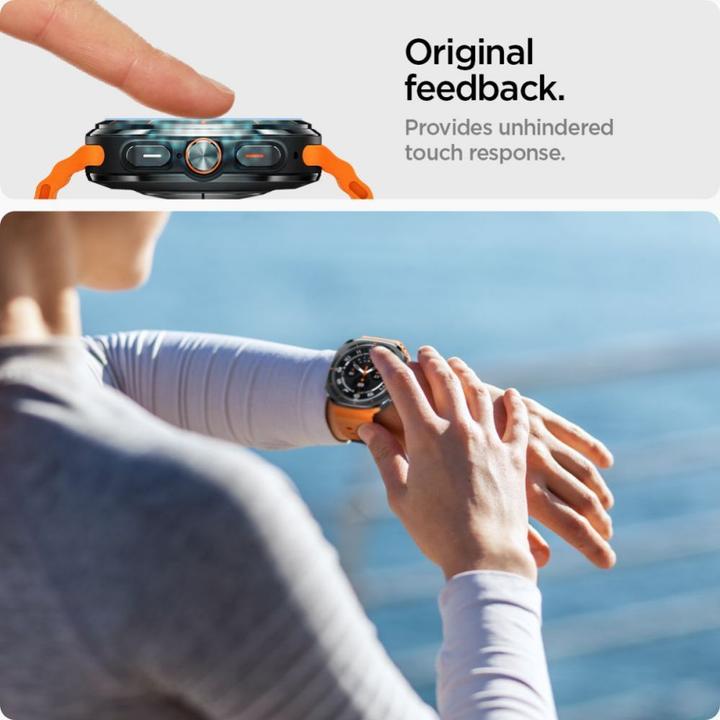 Actual product image Spigen Glas.TR EZ Fit