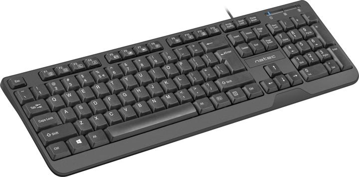 Produktbild Natec TROUT Tastatur USB QWERTY US International (US, Kabelgebunden)
