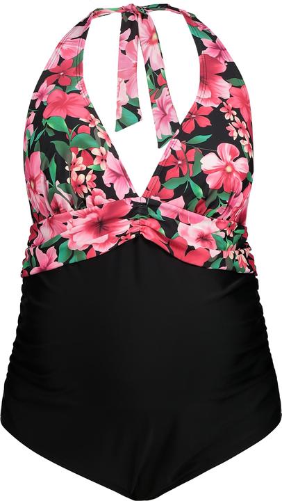 Image du produit Ulla Popken Maillot de bain Bellieva, noué nuque, bonnets souples (58)
