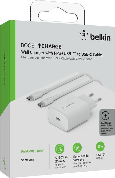 Productafbeelding Belkin USB-C Netzteil mit USB-C Kabel (25 W)