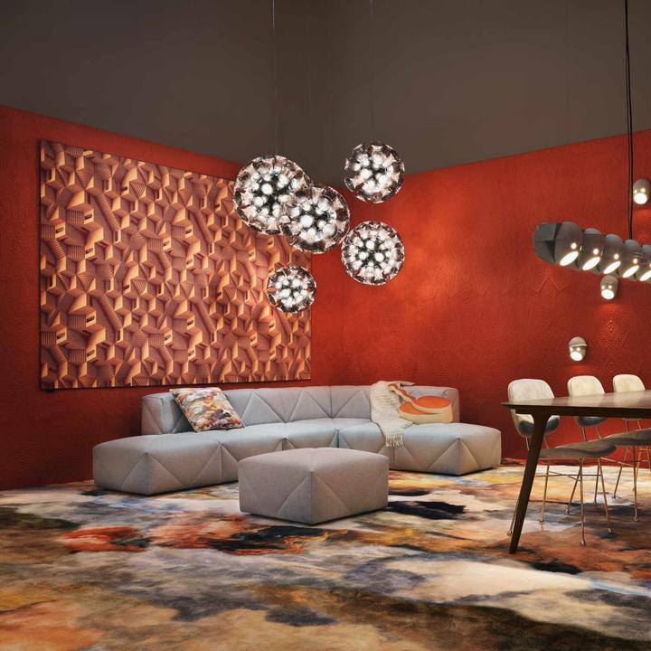 Actual product image Moooi Maze carpet (350 cm)