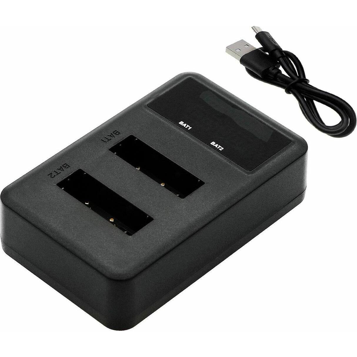CoreParts Charger for Sony Camera (Akku), Kamera Stromversorgung, Schwarz