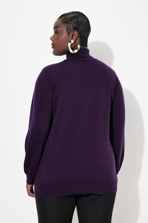 Produktbild Ulla Popken Rollkragen, Pullover, Merinowolle, Classic Fit, Langarm (42, 44)