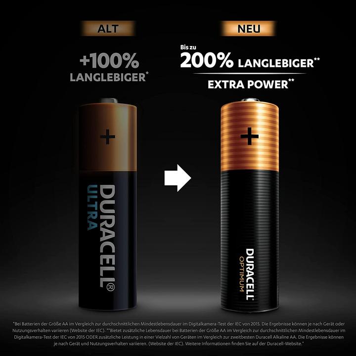 Image du produit Duracell Optimum (8 pcs, AA)