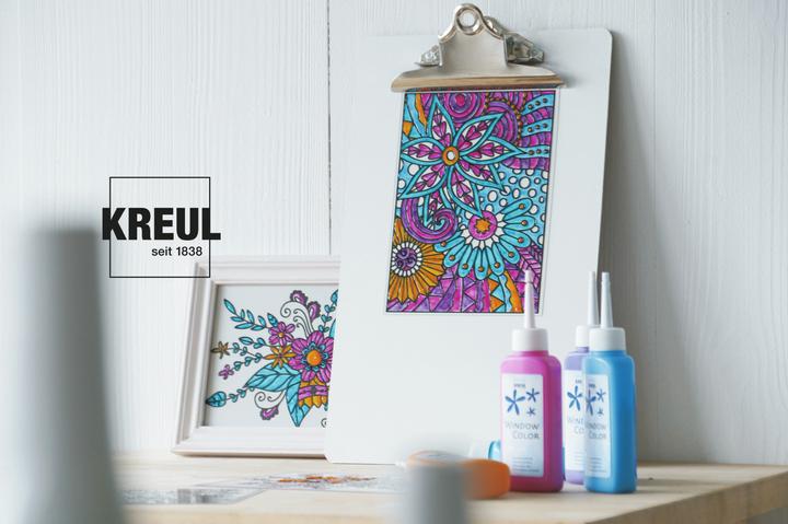 Image du produit Kreul Paillettes Window Color (Or scintillant, 80 ml)